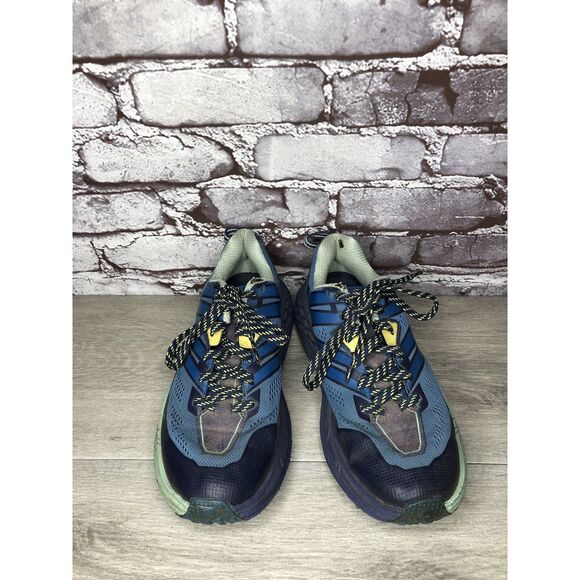 Hoka One One Speedgoat 3 Blue Synthetic Sneakers Shoes Women Sz 7M US/38 2/3EU - Picture 10 of 16